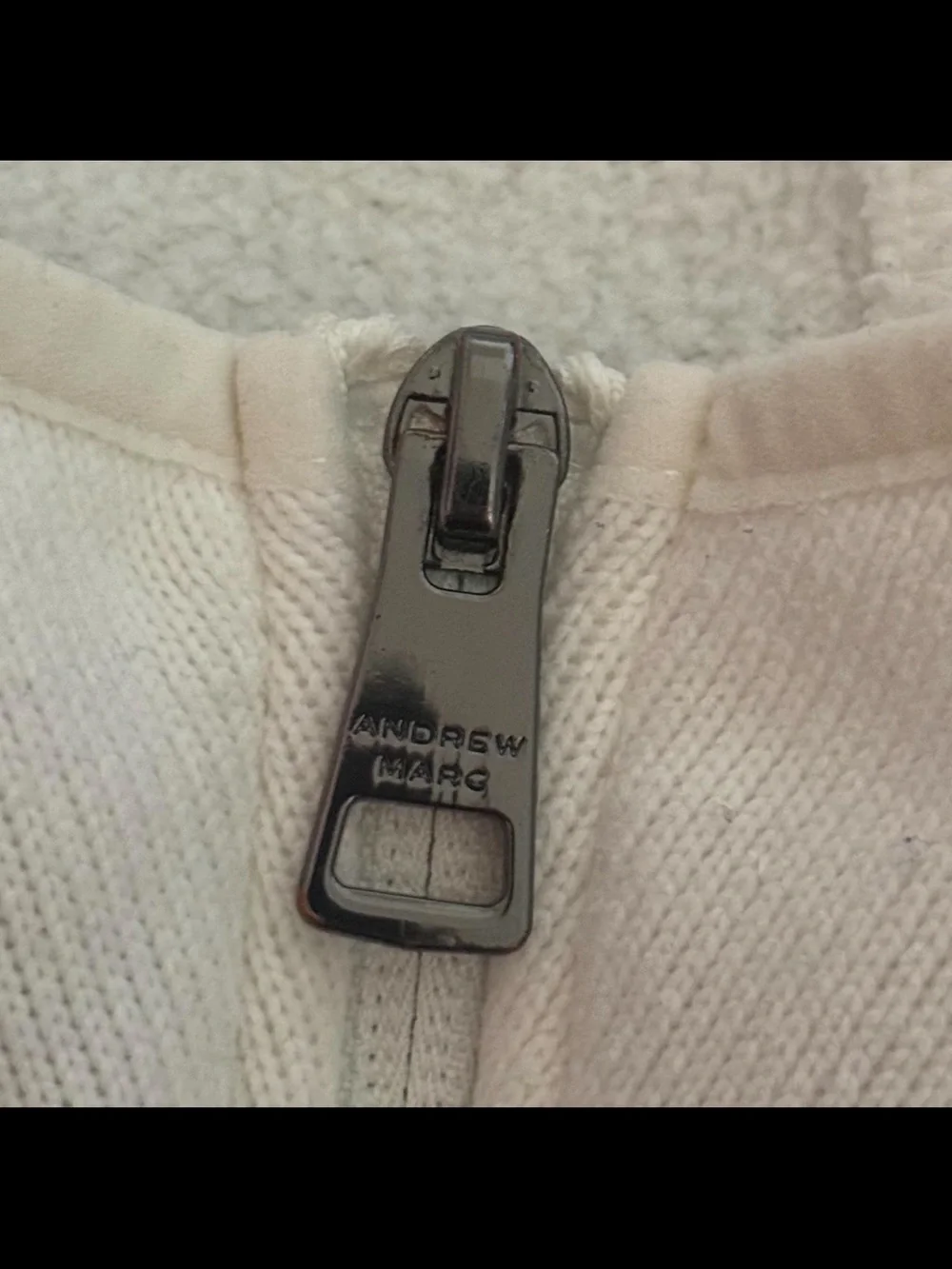 White Hooded Zip-Up Jacket - Picture 3 of 5